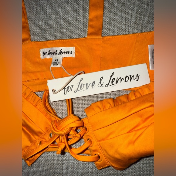 176. For Love & Lemons Clementine Midi Skirt Set - Picture 8 of 13